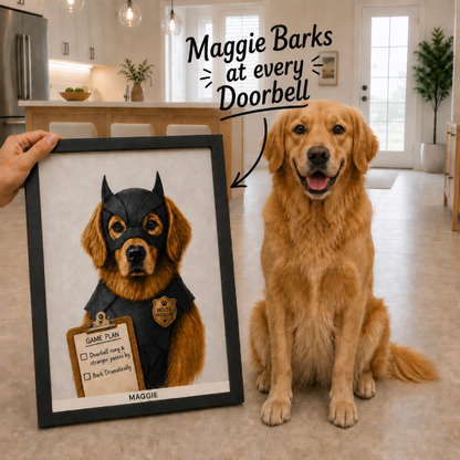Turn Your Pet's Most Unbearable Habit into a Work of Art!